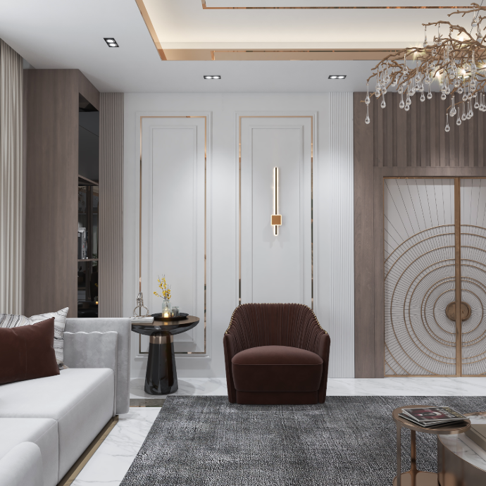 تصميم مجلس نساء و بطراز نيوكلايسك
